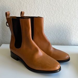 Women’s COLE HAAN Air Nike Waterproof Chelsea BOOT Brown Leather 8B B11 D35599